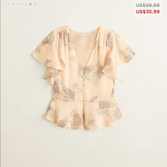 New with tag mango blouse - Picture 6 of 9